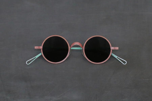 Rigards rust frame gray lens glasses RG00UW3